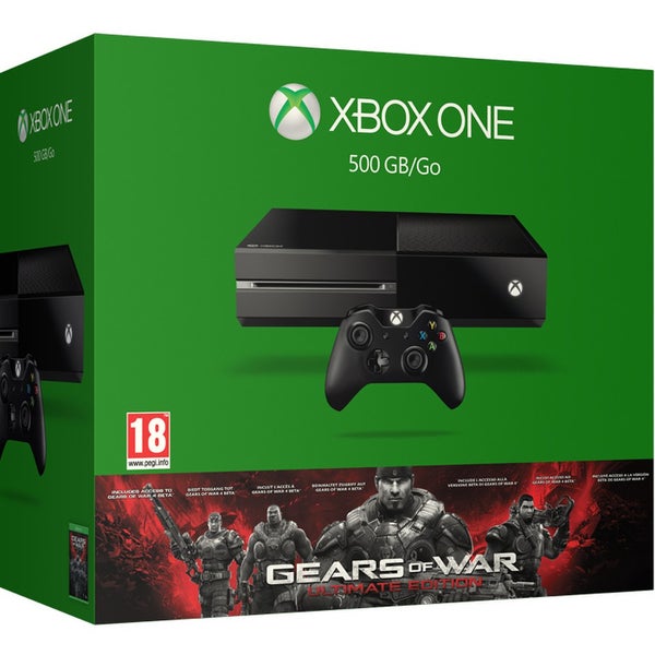 Xbox One Console - Includes Gears of War: Ultimate Edition