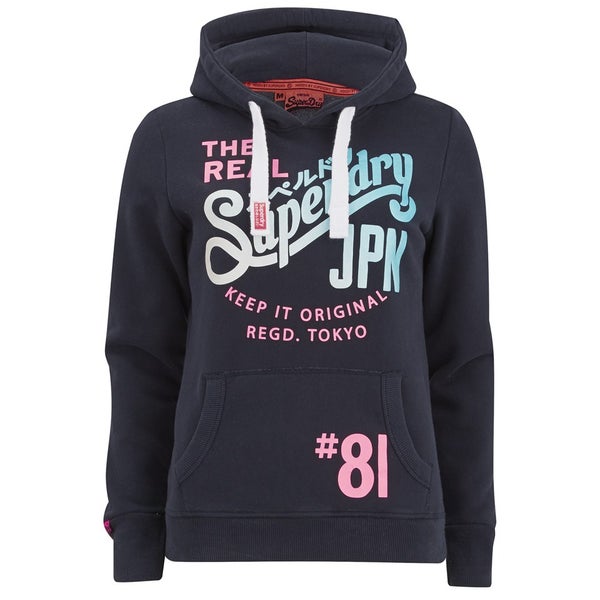 Superdry Women's Keep It Entry Hoody - Eclipse Navy