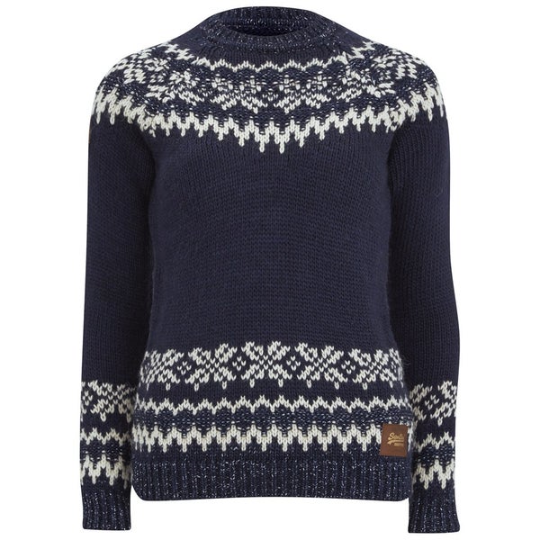 Superdry Women's Courcheval Knitted Jumper - Navy