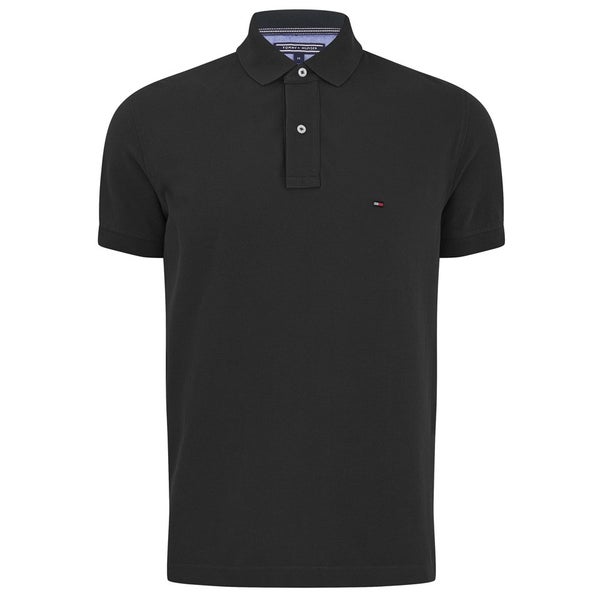 Tommy Hilfiger Men's Slim Fit Polo Shirt - Black