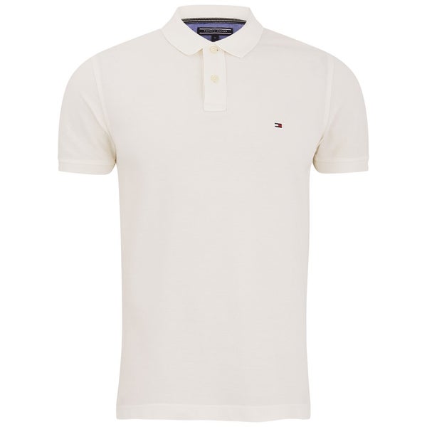 Tommy Hilfiger Men's Slim Fit Polo Shirt - White