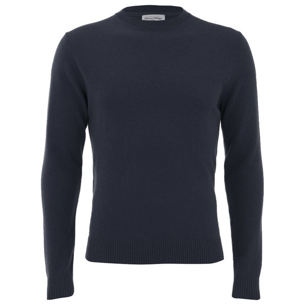 American Vintage Men's Sycamore Cashmere Mix Knitted Jumper - Ink
