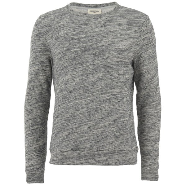 American Vintage Men's Brushed Fleece Sweater - Grey