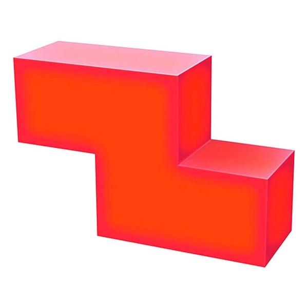 Tetris Z Tetrimino Light Sculpture