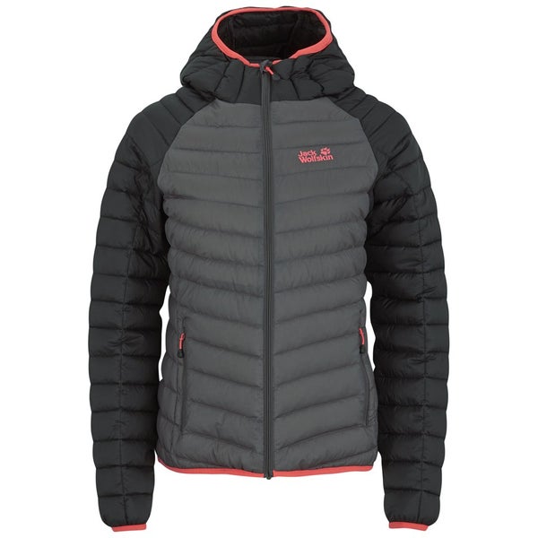 Jack Wolfskin Women's Zenon XT Down Filled Jacket - Dark Steel