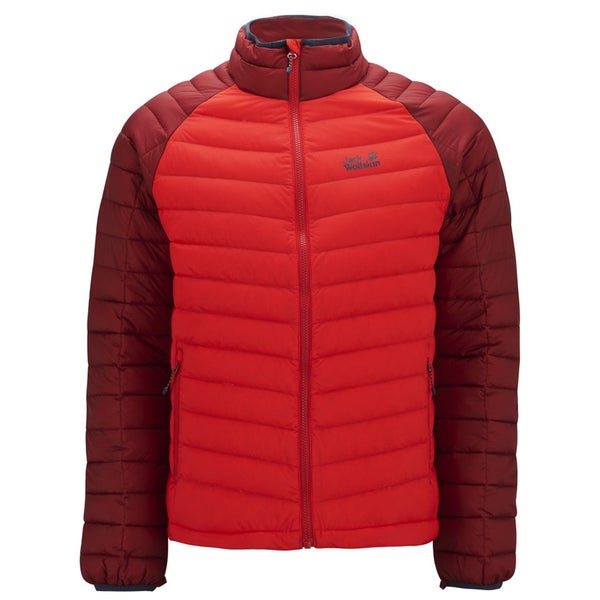 Jack Wolfskin Men's Zenon Basic Down Filled Jacket - Red Fire