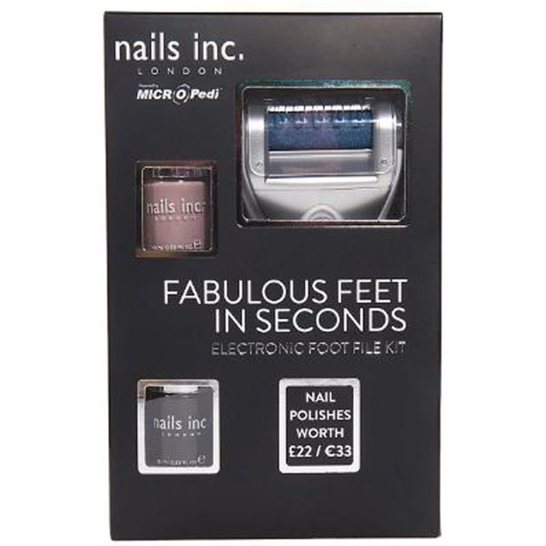 MICRO Pedi Nails Inc. Electronic Foot File Powered by Micro Pedi