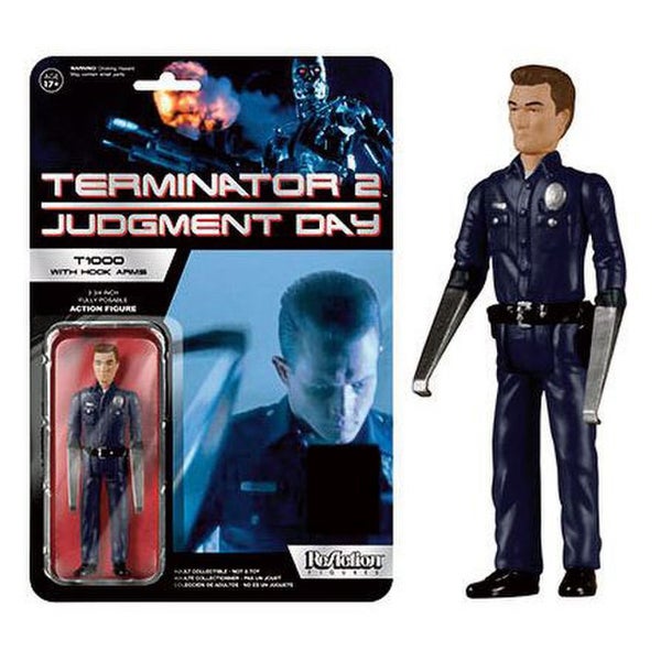 ReAction Terminator T-1000 with Hook Arms SDCC Exclusive 3 3/4 Inch Action Figure