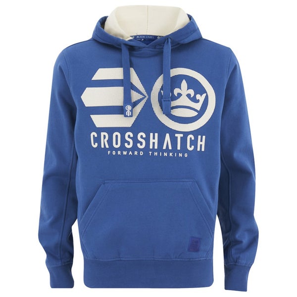 Crosshatch Men's Nucleus Hoody - Nautical Blue