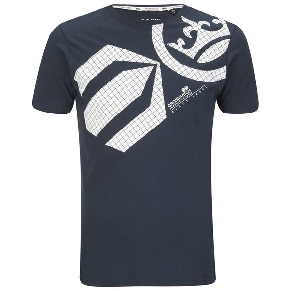 Crosshatch Men's Corvus T-Shirt - Iris Navy