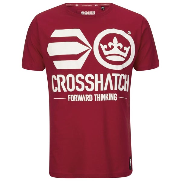 Crosshatch Men's Algol T-Shirt - Haute Red