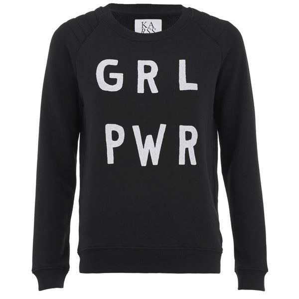 Zoe Karssen Women's GRL PWR Sweater - Black