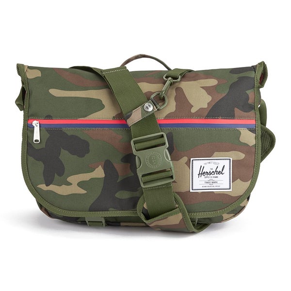 Herschel Supply Co. Pop Quiz Messenger Bag - Woodland Camo