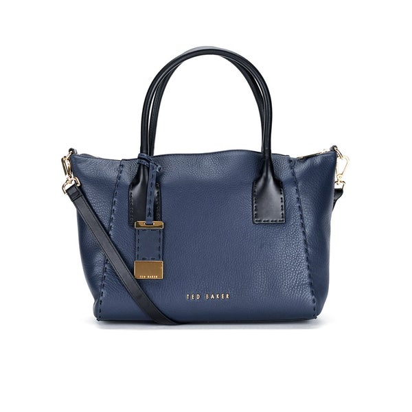 Ted Baker Women's Paige Casual Leather Large Tote Bag - Navy