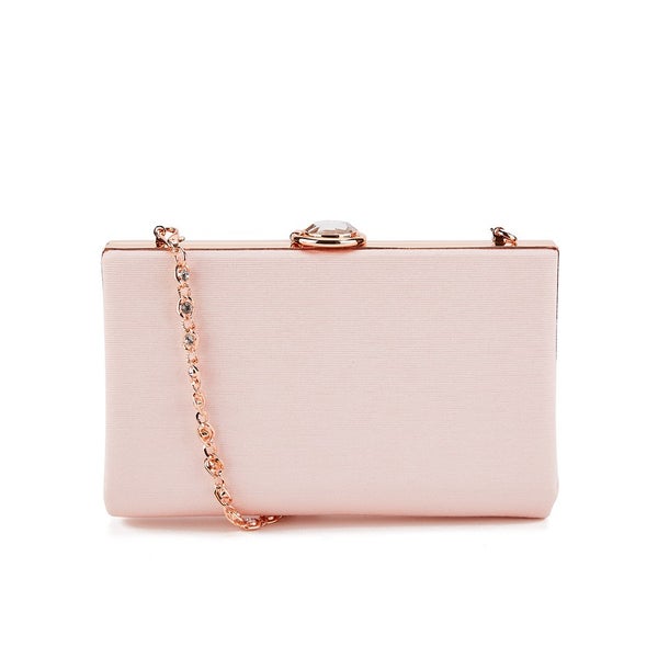 Ted Baker Women's Alivia Necklace Hardcase Clutch Bag - Pink