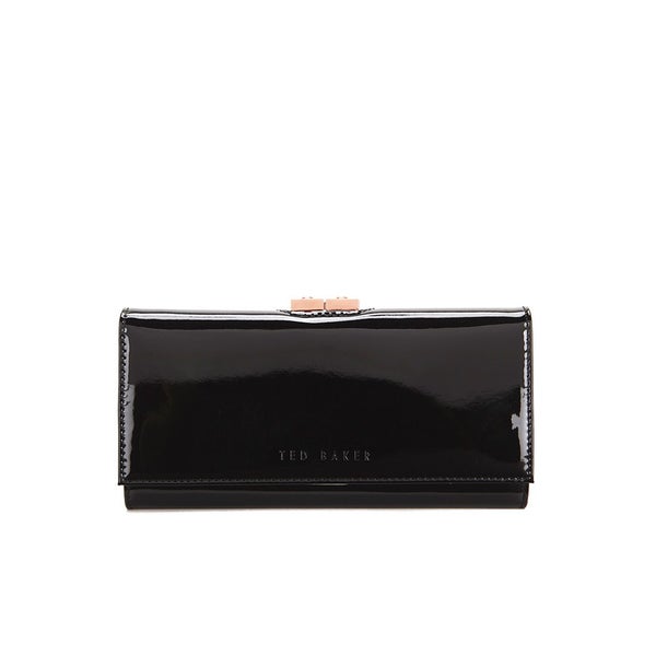 Ted Baker Women's Kodee Crystal Top Patent Matinee Purse - Black