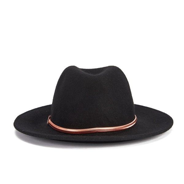 Ted Baker Women's Carina Band Detail Felt Fedora - Black