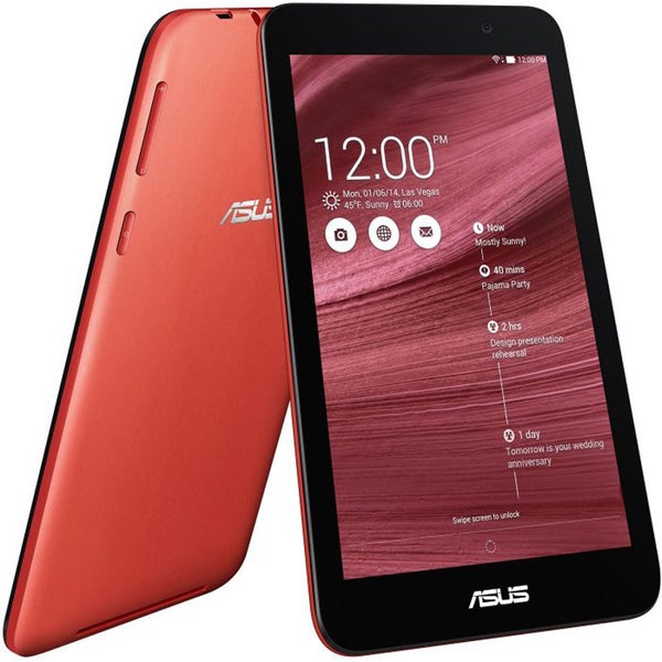 ASUS MeMO Pad 7 Inch Tablet ME176CX (16GB Storage, Intel Atom, 1.86GHz) - Red - Grade A Refurb