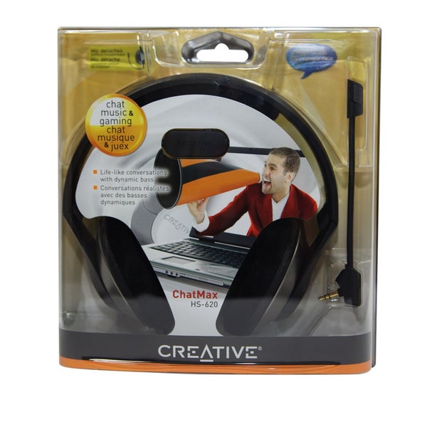 Creative ChatMax HS-620 VoIP Headset - Black