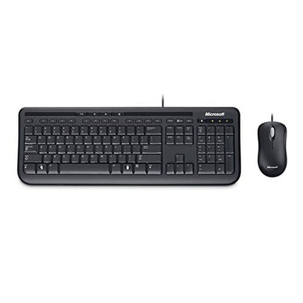 Microsoft Wired USB Desktop 600 Keyboard and Mouse Set