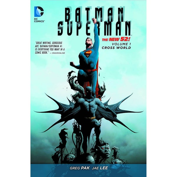 DC Comics Batman Superman Vol 01 Cross World (N52) (Bildroman)