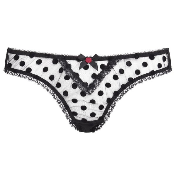 L'Agent by Agent Provocateur Women's Rosalyn Mini Briefs - Black
