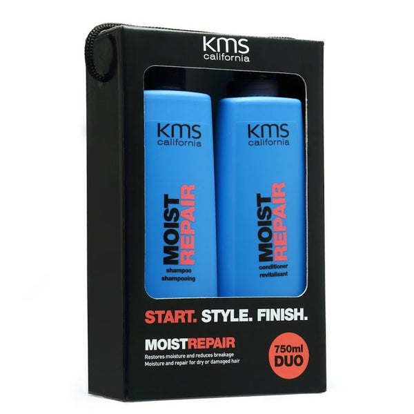 KMS Moistrepair Shampoo and Conditioner Duo (750ml)