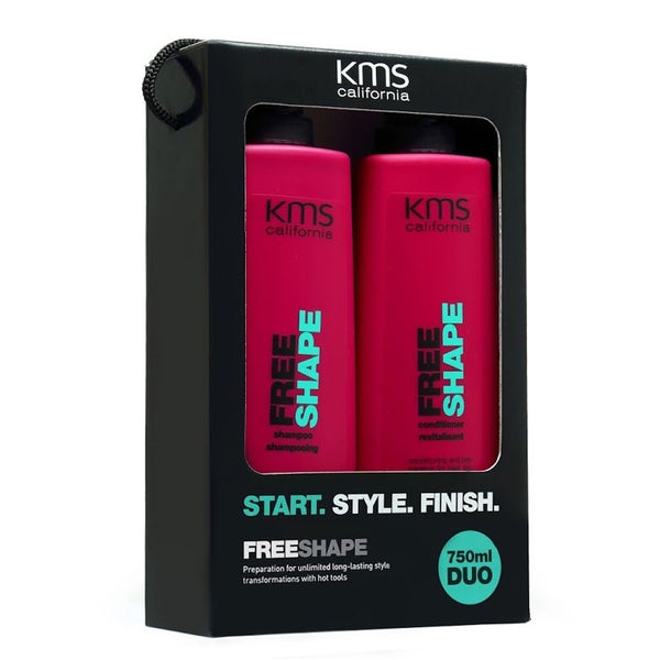 KMS Freeshape Shampoo and Conditioner Duo (750ml)