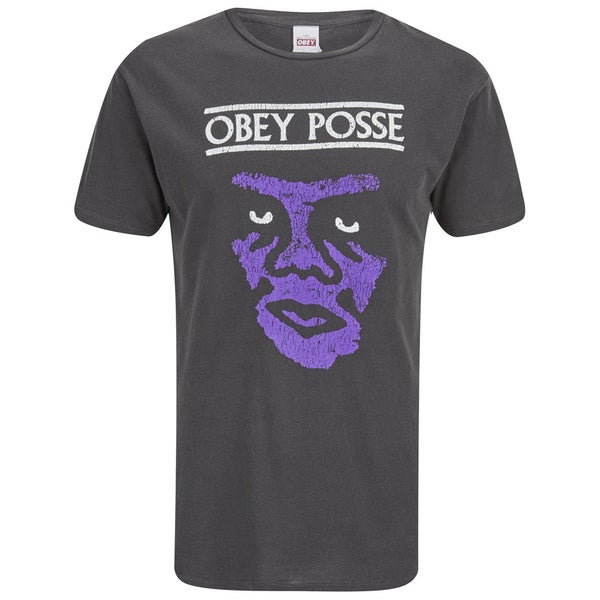 OBEY Clothing Men's Nasty Icon T-Shirt - Dusty Black