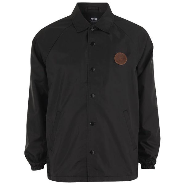 OBEY Clothing Men's Mercer Lined Coaches Jacket - Black