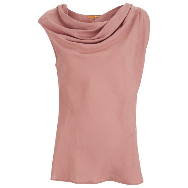 BOSS Orange Women's Ciory Blouse - Medium Pink