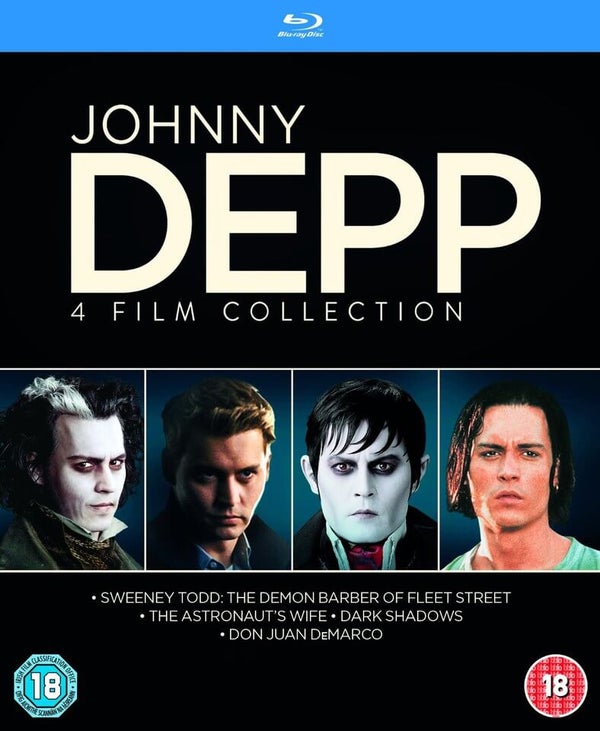 Johnny Depp Collection - Very Limited Release Blu-ray - Zavvi UK