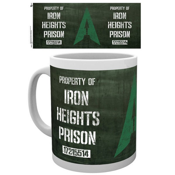 DC Comics Arrow Iron Heights Prison - Mug
