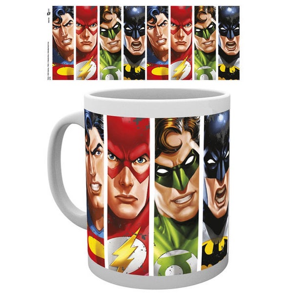DC Comics Justice League Faces - Mug