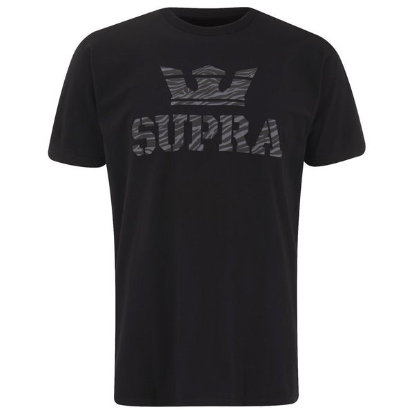 Supra Men's Above T-Shirt - Black Zebra