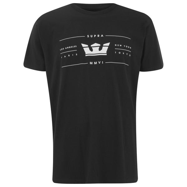 Supra Men's International T-Shirt - Black
