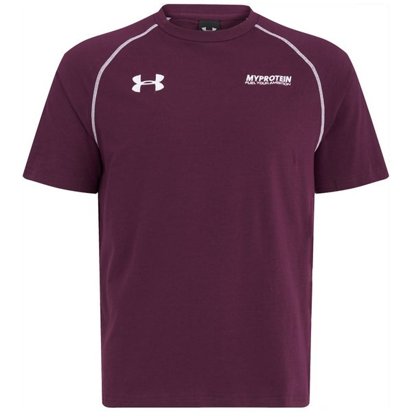 Under Armour Escape Mens Charged Cotton T-Shirt, Maroon