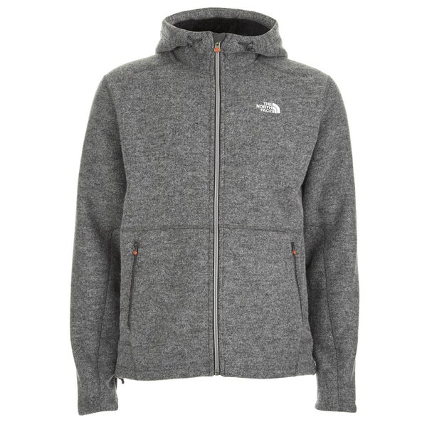 The North Face Men's Zermatt Full Zip Hoody - Heather Grey