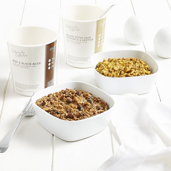 Exante Diet Box of 16 Deliciously Different Pot Meal