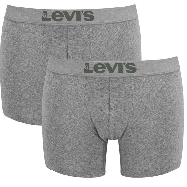 Levi's Men's 200SF 2-Pack Boxer Briefs - Middle Grey Melange