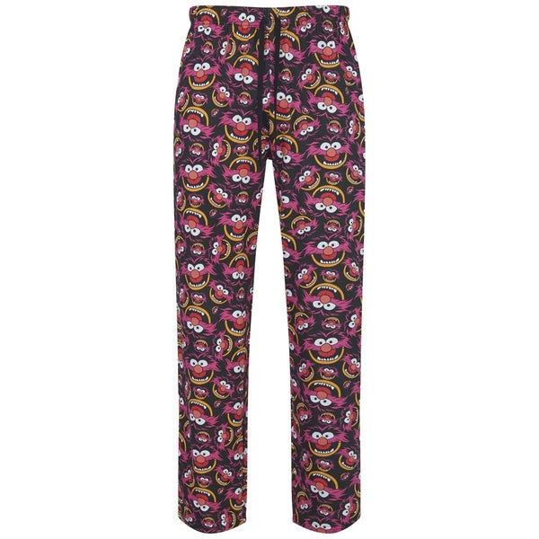 The Muppets Animal Men's All Over Print Lounge Pants - Multi