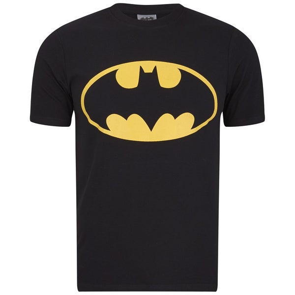 DC Comics Batman Men's Logo T-Shirt - Black
