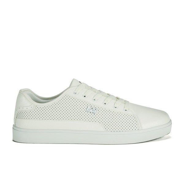 Beck & Hersey Men's Remis Perforated Trainers - White
