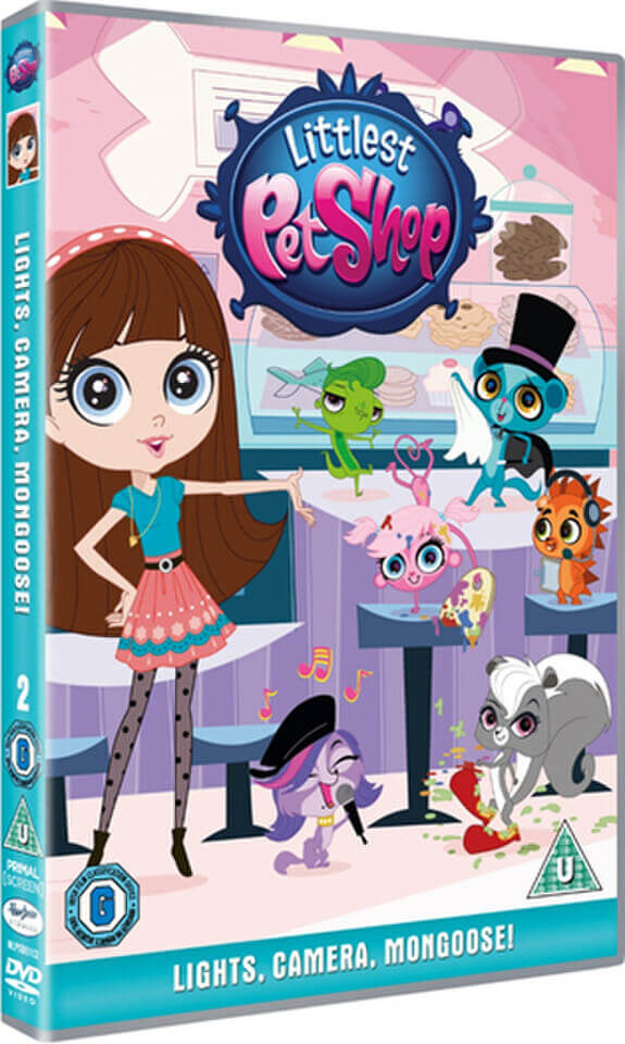 Littlest Pet shop DVD меню.