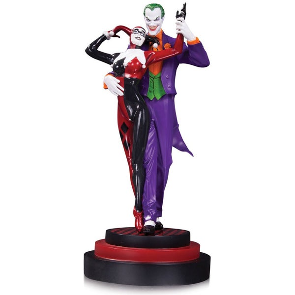 DC Collectibles DC Comics Batman Joker and Harley Quinn 2nd Edition 12 Inch Statue