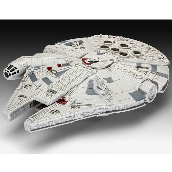 Star Wars The Force Awakens Millennium Falcon Build And Play Light Up Model Kit