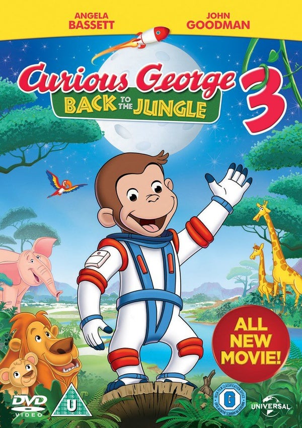 Curious George 3: Back to the Jungle DVD Zavvi UK