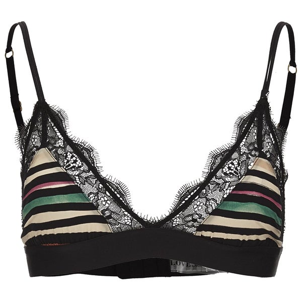 Love Stories Women's Love Lace Bra - Black