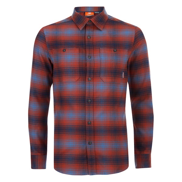 Merrell Subpolar Flannel Shirt - Dark Rust