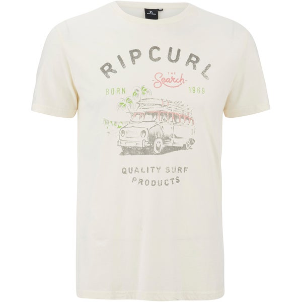 Rip Curl Men's Born in 1969 T-Shirt - Breakage White